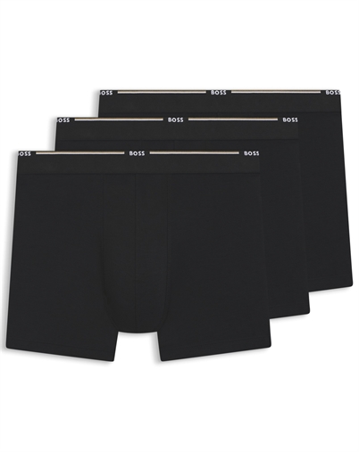 Hugo Boss - Boxershorts Brief 3P Bamboo - Black